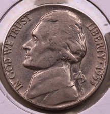 1955-D/S Jefferson Nickel Choice AU+ ***RARE UNCIRCULATED COIN*** picture
