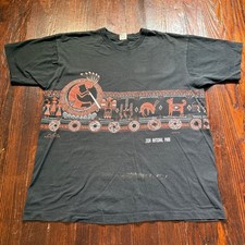 Vintage 90s Zion National Park Shirt Mens XL Wrap Kokopelli Single Stitch USA picture