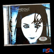 Amy Lee Signed Fallen CD Cover PSA/DNA COA Autograph Evanescence  picture