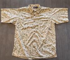 VTG Patagonia Shirt Mens Large Beige Camo Floral Camp Cruise Grandpacore Street picture