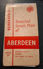 Geographia Vintage 1960s Aberdeen Street Plan picture
