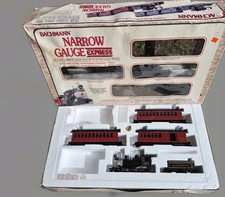 Bachmann On30 Scale Narrow Gauge Express Train Pennsylvania Steam Locomotive REA picture