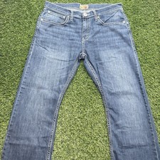 Wrangler 20x Bootcut Jeans Mens 34x30 Blue Denim Dark Wash picture