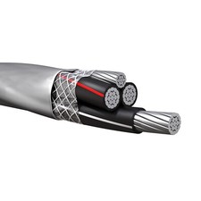 100' 4-4-4-6 Aluminum SER Service Entrance Cable PVC Jacket (75 Amp) 600V picture
