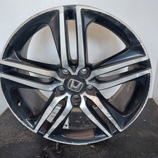 Wheel 19x8 Alloy Factory 5 Twin Spoke With Black Inlay Fits 16-17 ACCORD 1206679 picture