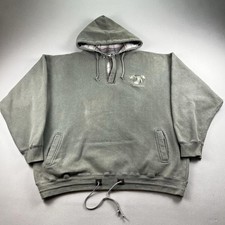 Vintage Dubois Wyoming Hoodie Sweatshirt Mens 2XL Green Fleece Nature Outdoor picture