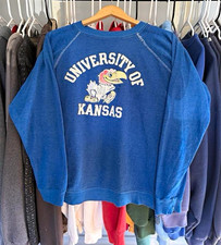 True Vintage Super Rare Insane Kansas University 60’s Sweat picture