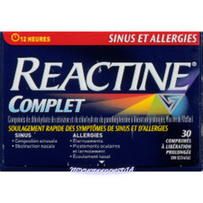 Reactine 30 Tablets New in Box picture