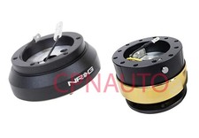NRG HUB Adapter + 2.0 Black Gold Quick Release For Pulsar Sentra Infiniti G20 picture