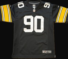 NWT adult customized steelers #90 T.J. watt S-3xL stitched old season picture