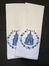 NEW MADCAP COTTAGE ROSANNEBECK Collection Cotton Tea Kitchen Towels Blue Pagoda picture