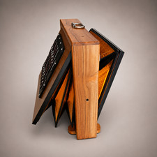 Instrument Professional 26 Notes, Sur Peti, Shruti Box Multi Bellow TeakWood In picture