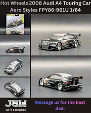 Hot Wheels 2008 Audi A4 Touring Car Aero Styles FPY86-961U 1/64 picture