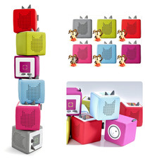 Toniebox 1 Starter Set Audio Player Playtime Puppy Tonie - Pink - Open Box picture