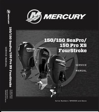 Mercury 150 Four stroke Service E-Manual 8M0060785 & 8M0168224 picture