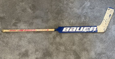 1999-00 Mike Richter New York Rangers Game Used & Signed NHL Hockey Goalie Stick picture