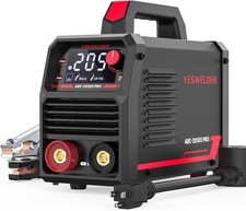205 Amp Digital Inverter Stick Welder with Large LED Display - Portable & Safe picture