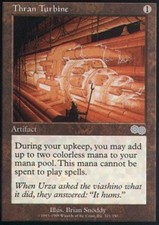 [1x] Thran Turbine - Heavy Play, English - Urza's Saga MTG Magic picture