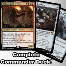 MTG Commander EDH Deck Rakdos, Lord of Riots 100 Magic Cards Custom Deck picture