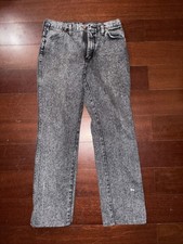 Vintage USA Wrangler Acid Wash Western Jeans Men’s Denim Pants 32x30 1980s picture