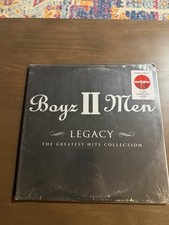 NEW BOYZ II MEN - LEGACY Vinyl 2-LP Translucent Purple Limited Ed. Greatest Hits picture