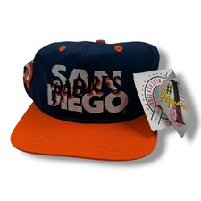 Vintage Deadstock San Diego Padres #1 Apparel Twill Hat  picture