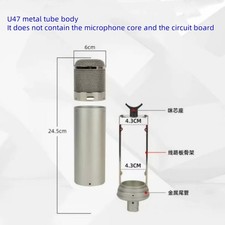 DIY The Complete Set Of Microphone Metal Casing For TELEFUNKEN U47（Aftermarket） picture