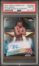 2024 Topps Chrome UFC #FSA-RRO Raul Rosas Future Stars Autographs PSA 10 picture
