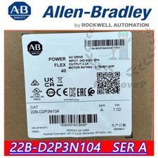 Brand New AB 22B-D2P3N104 PowerFlex 40 AC Drive SURPLUS IN BOX picture