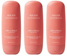 3 HAAN LIFE'S A BEACH Chai Tea & Mint Mineralizer Gel Toothpaste 55ml picture