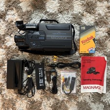 VTG Magnavox Movie Maker VHS Camcorder Kit - Ready to film and digitize picture