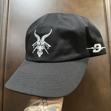 DEFCON GROUP Goathead Black Baseball Cap Hat One Size Unisex Adults picture