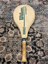 Vintage Wilson Advantage 95 High Beam Series Graphite Tennis Racquet w/ Cover L4 picture