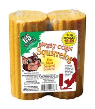 C&S Products Squirrelog Wildlife Corn Squirrel and Critter Food 32 oz picture