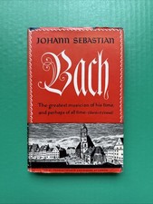 Johann Sebastian Bach (1943) Laurence N. Field 1st Ed. HC VG RARE picture