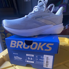 NEW Brooks Revel 8 Women’s Running Sneaker Mesh Gray Low Top Lace-Up Orig $90 picture