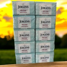 (10) Packs Jergens Mild Soap. 4-3.5oz Bars Per Pack. Total 40 BARS.FREE SHIPPING picture