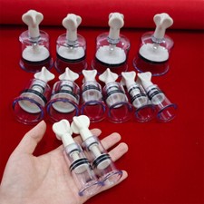 2pcs Nipple Sucking Vacuum Twist Cupping Sucker Breast No Pump Enhancer Enlarger picture