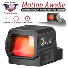 Enclosed Motion Awake Red Dot Sight 10 Brightness For RMR/RMS/RMSc/MOS/Picatinny picture