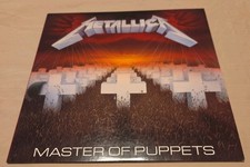 Metallica Master of Puppets 1st Elektra Press Vinyl LP VG+ W/Original Sleeve picture