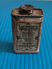Antique 1905-1907 VALSPAR Varnish Sample advertising Paint Sample W/ contents picture