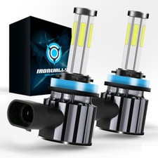 H11 LED Headlight 6000K 2020 2800W 360000LM 6-Side Kit Low Beam Bulbs High Power picture