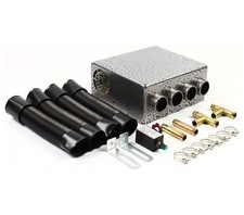 Universal 12 VOLT Underdash Heater Heat w/ Speed Switch for Car or Truck 4 port picture