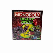 Monopoly Beast Wars Transformers Board Game Hasbro New Sealed 2022 picture