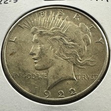 1922-S $1 Silver Peace Dollar (90794) picture