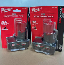 2 PCS MіІwaukеe 48-11-2460 M12 12V RED LITHIUM XC 6.0 Extended Capacity Battery picture