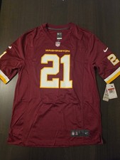 Nike Washington Commander Jersey Men Large Burgundy #21 Sean Taylor Football NWT picture