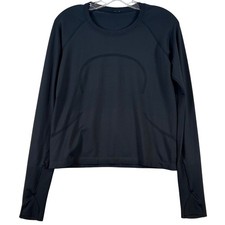 Lululemon Swiftly Tech Long Sleeve 2.0 Race Length Black Size ? Running Shirt picture