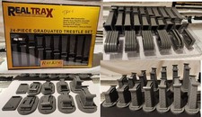 MTH Rail King Real Trax 40-1033 24-Pc Graduated Trestle System O Gauge w/ Box picture