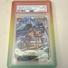 Bandai One Piece Smoker & Tashigi EB04-003 SP Foil Eng PSA 10 2026 picture